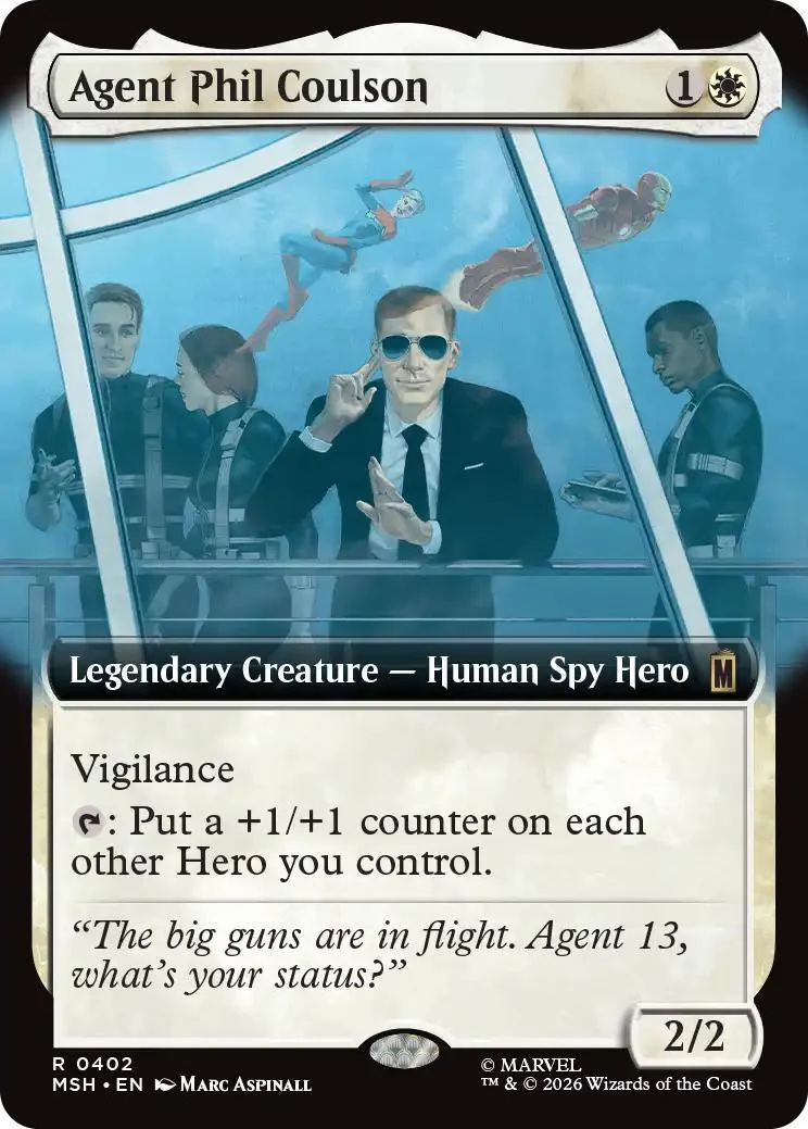 Agent Phil Coulson [402] [Extended Art] [Marvel Super Heroes] [Non-Foil]