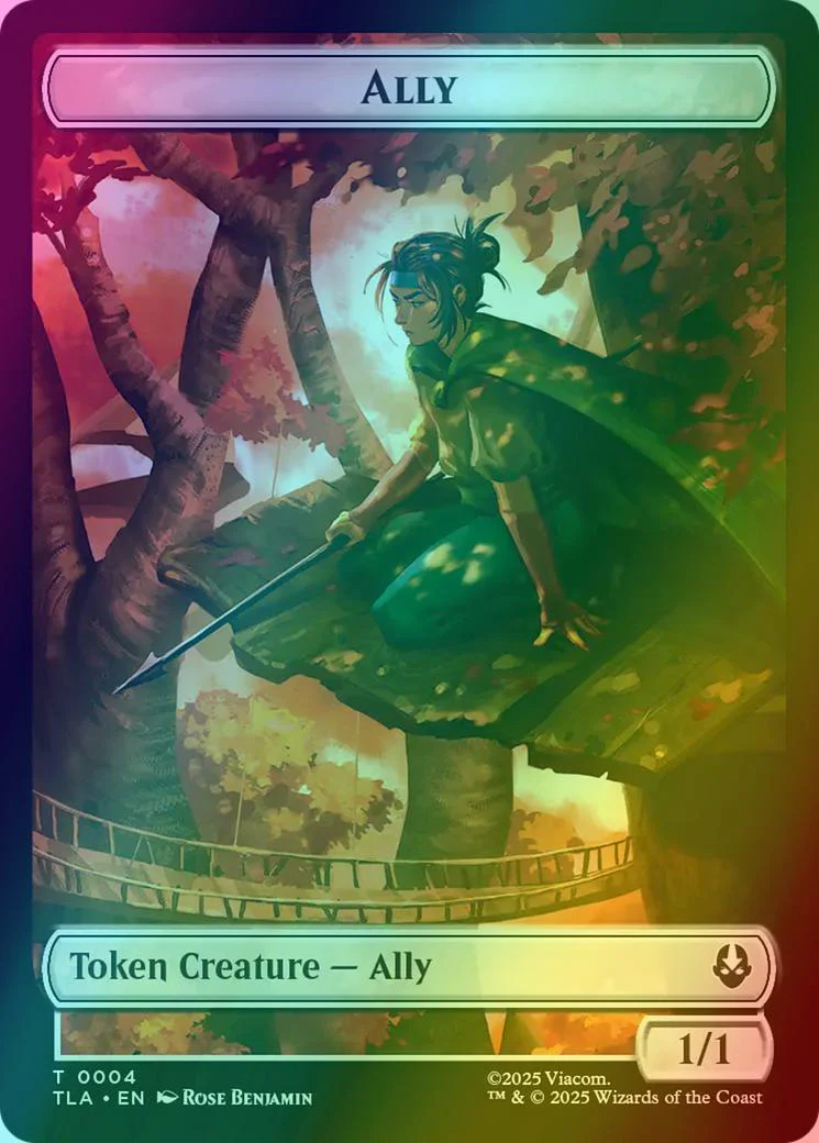Ally Token (04) // Soldier Token (11) [Avatar: The Last Airbender: Tokens] [Foil]