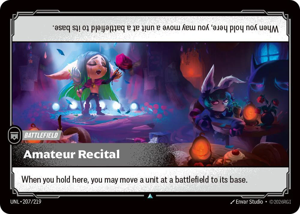 Amateur Recital - 207/219 [Unleashed] [Non-Foil]