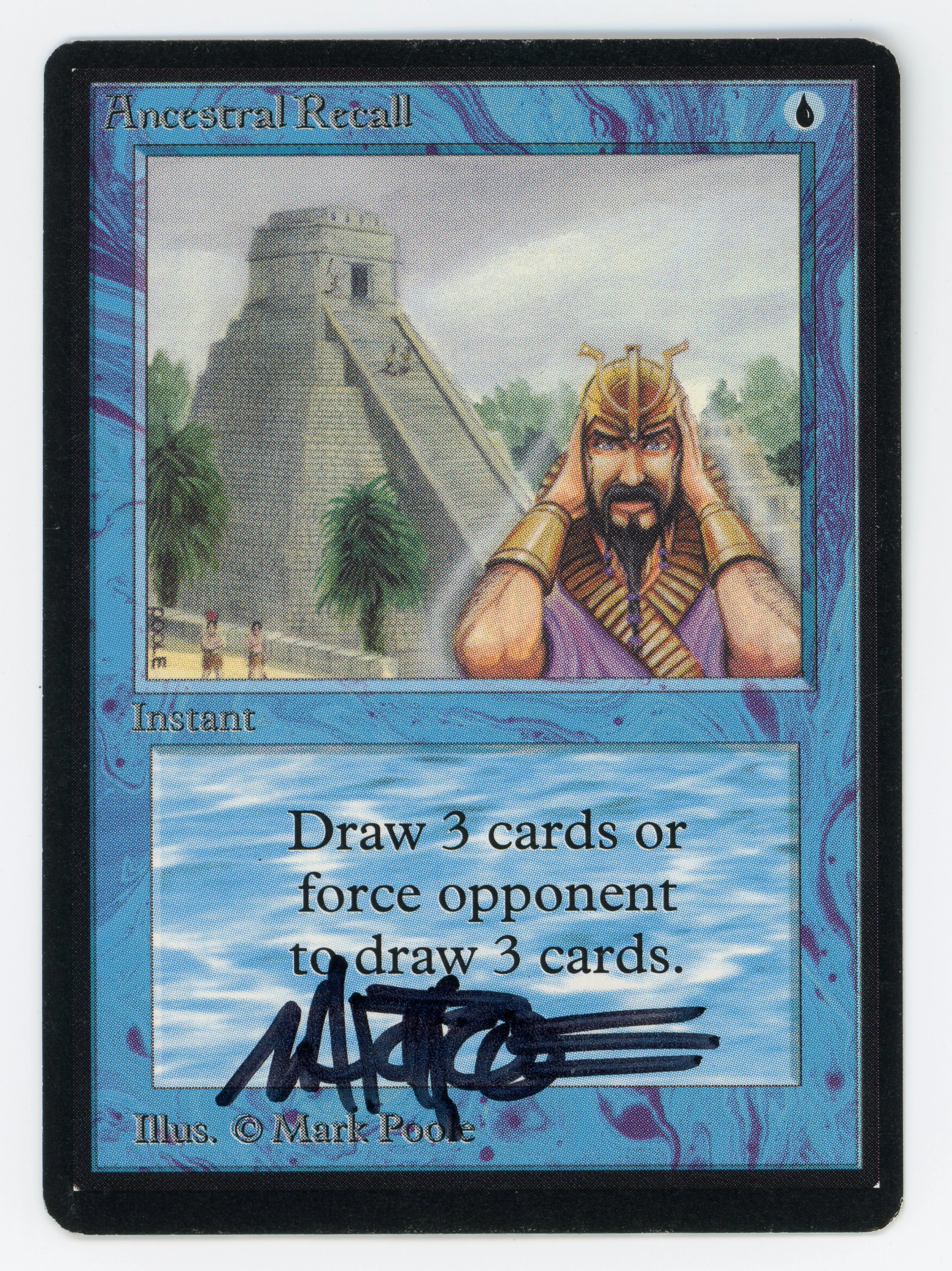 Ancestral Recall - Scan 15071