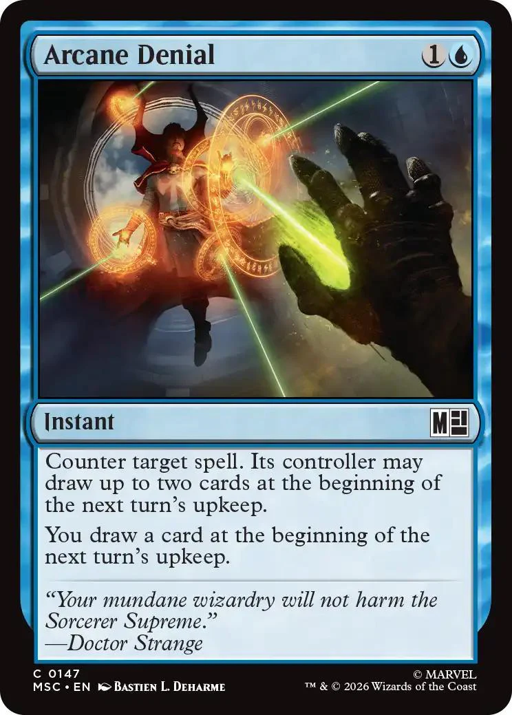 Arcane Denial [147] [Marvel Super Heroes: Commander] [Non-Foil]
