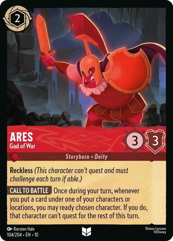 Ares - God of War - 104/204 [Whispers in the Well] [Non-Foil]
