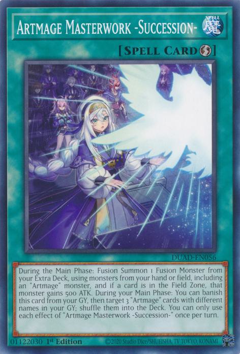 Artmage Masterwork -Succession- - DUAD-EN056 - Common - 1st Edition