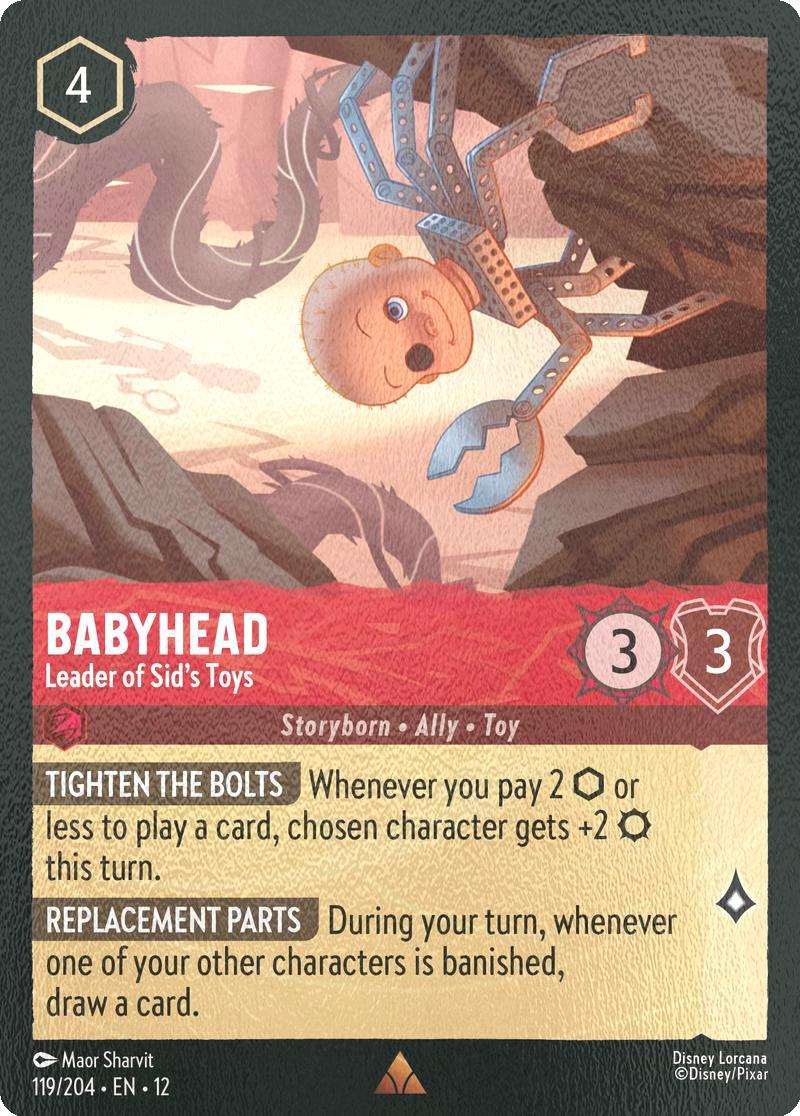Babyhead - Leader of Sid's Toys - 119/204 [Wilds Unknown] [Cold Foil]