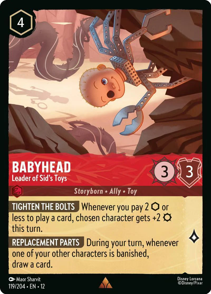 Babyhead - Leader of Sid's Toys - 119/204 [Wilds Unknown] [Non-Foil]
