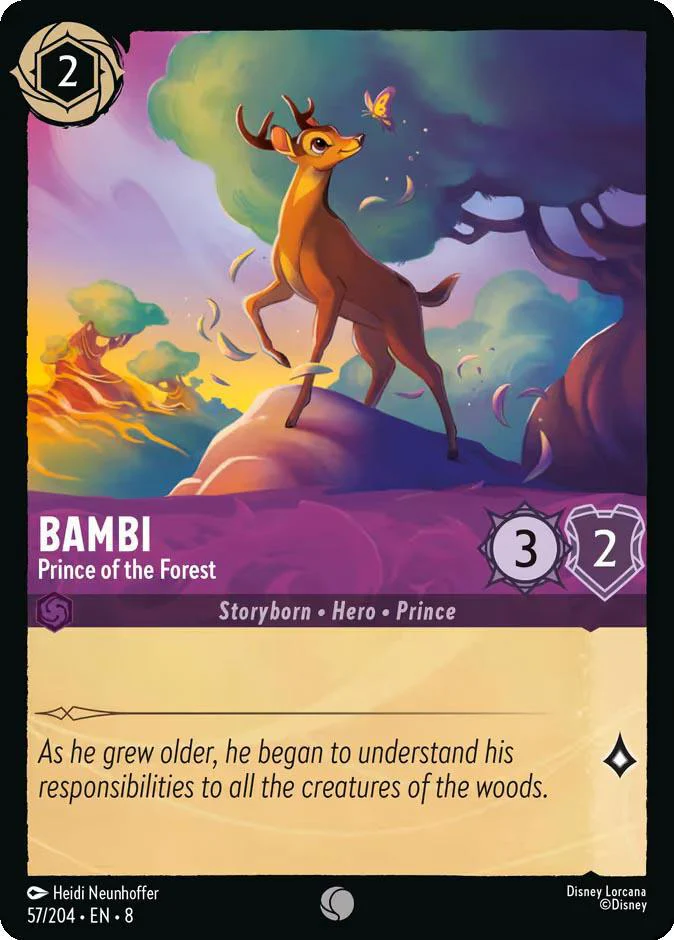 Bambi - Prince of the Forest - 57/204 [Reign of Jafar] [Non-Foil]