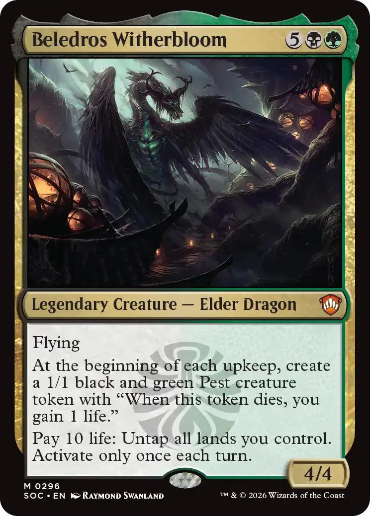 Beledros Witherbloom [296] [Secrets of Strixhaven: Commander] [Non-Foil]