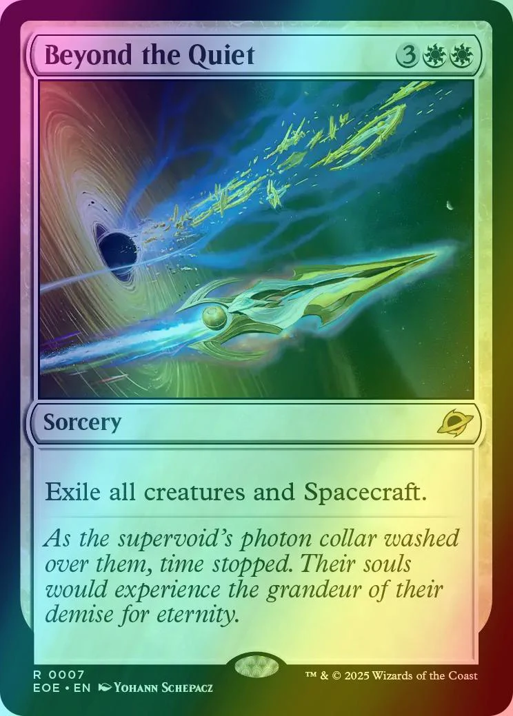 Beyond the Quiet [7] [Edge of Eternities] [Foil]