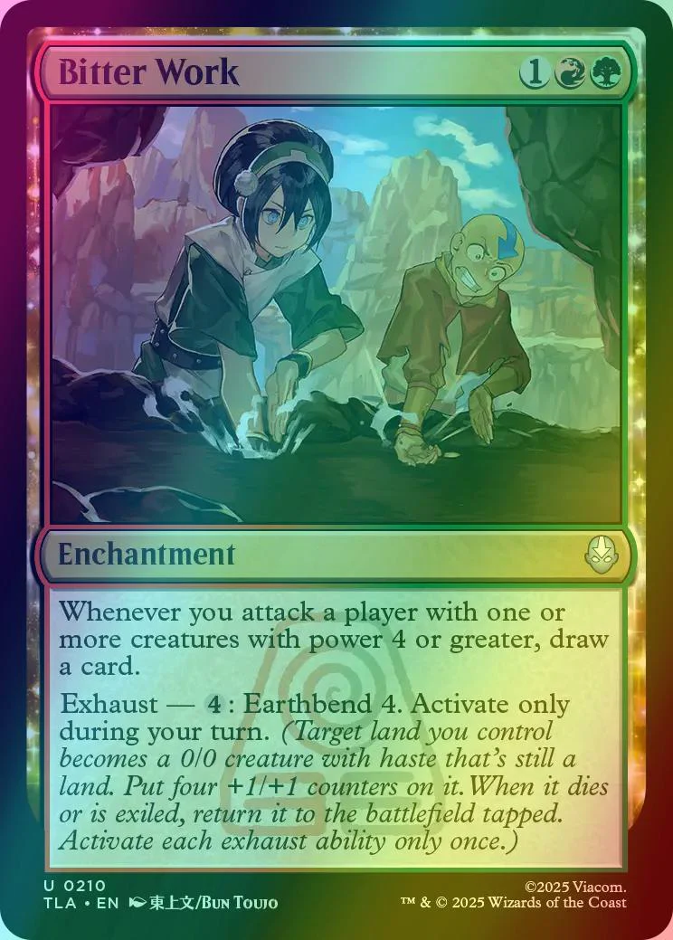 Bitter Work [210] [Avatar: The Last Airbender] [Foil]