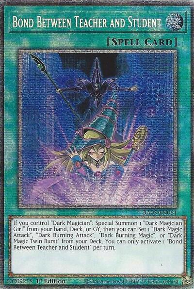 Bond Between Teacher and Student - RA05-EN061 - Starlight Rare - 1st Edition