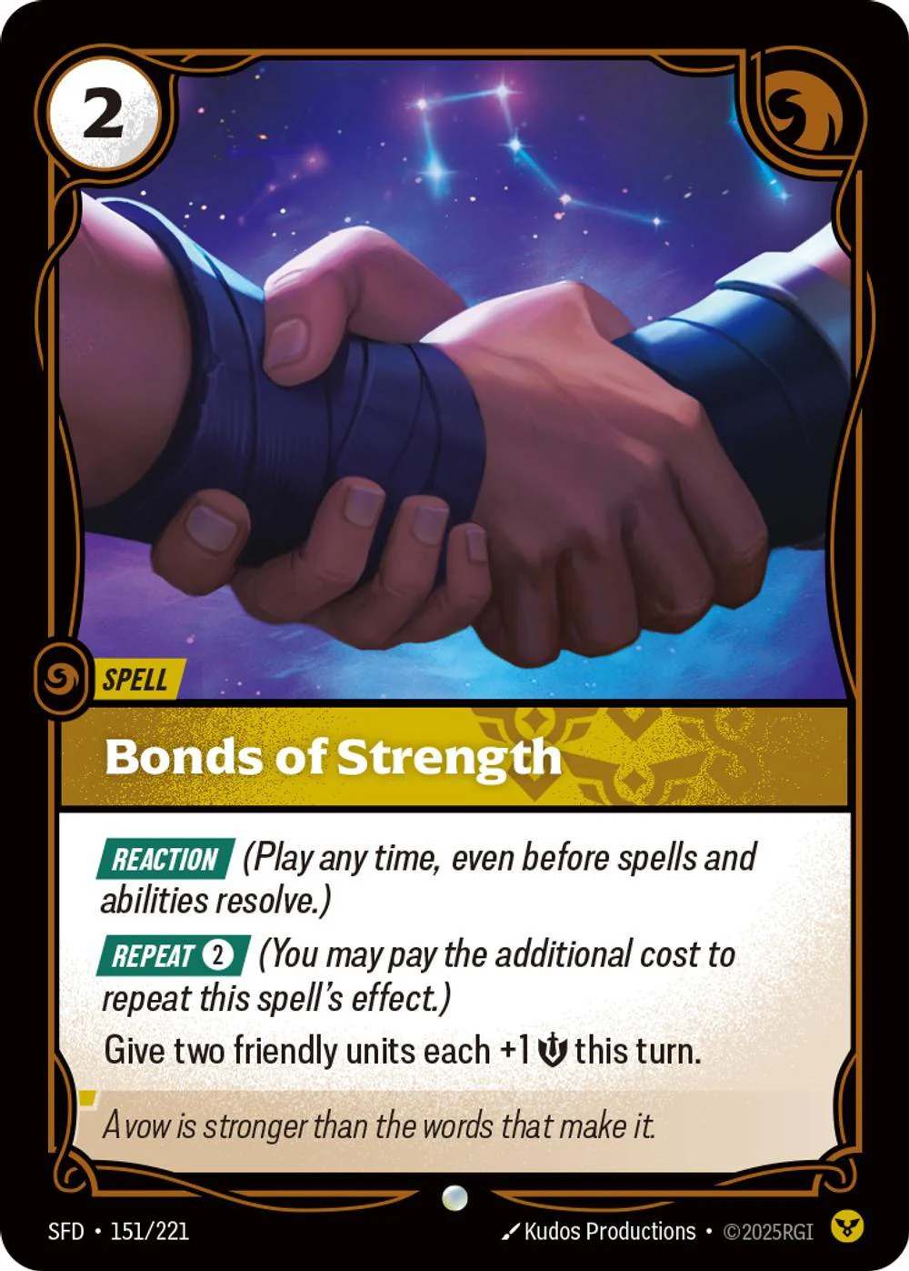 Bonds of Strength - 151/221 [Spiritforged] [Non-Foil]