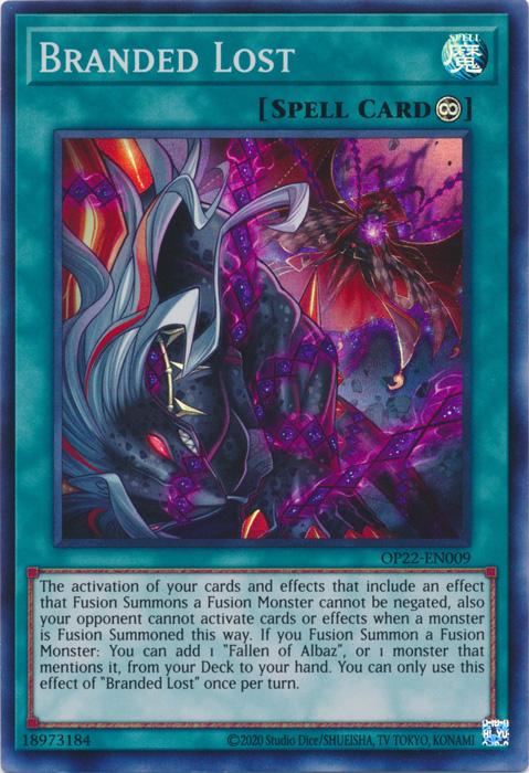 Branded Lost - OP22-EN009 - Super Rare - Unlimited