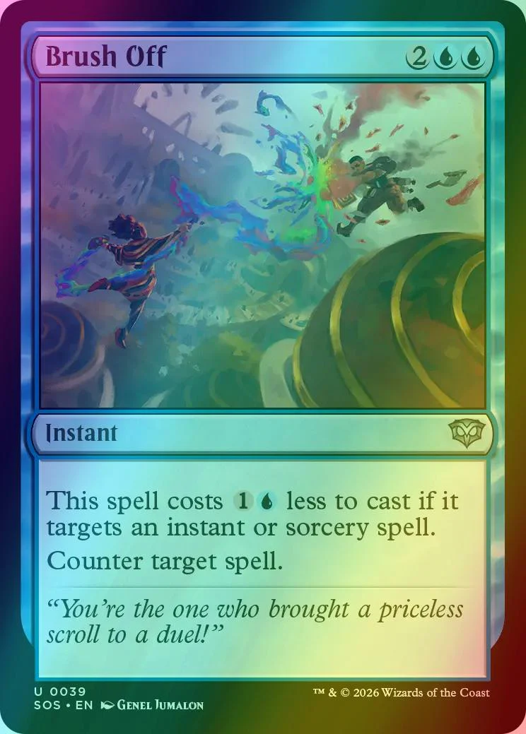 Brush Off [39] [Secrets of Strixhaven] [Foil]