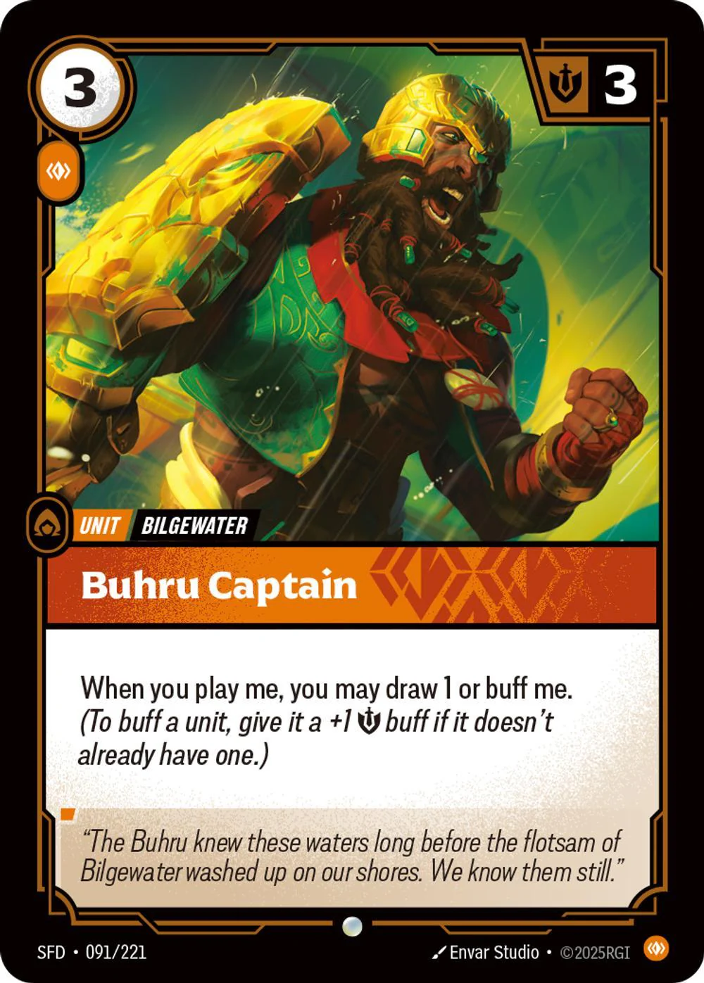 Buhru Captain - 091/221 [Spiritforged] [Non-Foil]