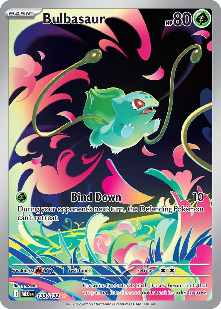 Bulbasaur - 133/132 - Illustration Rare [me01-133] [Ultra]
