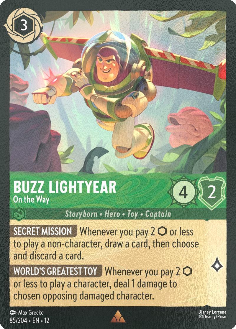 Buzz Lightyear - On the Way - 85/204 [Wilds Unknown] [Cold Foil]