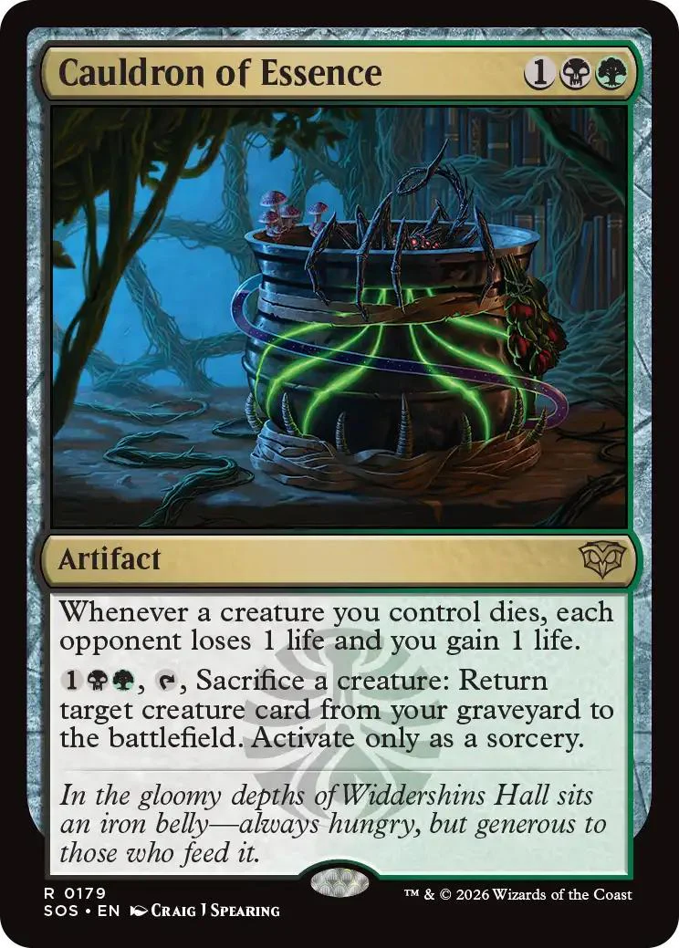 Cauldron of Essence [179] [Secrets of Strixhaven] [Non-Foil]