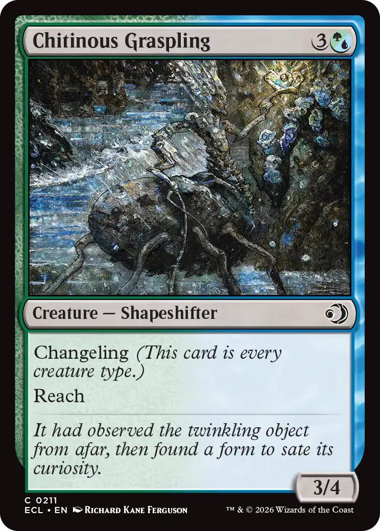 Chitinous Graspling [211] [Lorwyn Eclipsed] [Non-Foil]