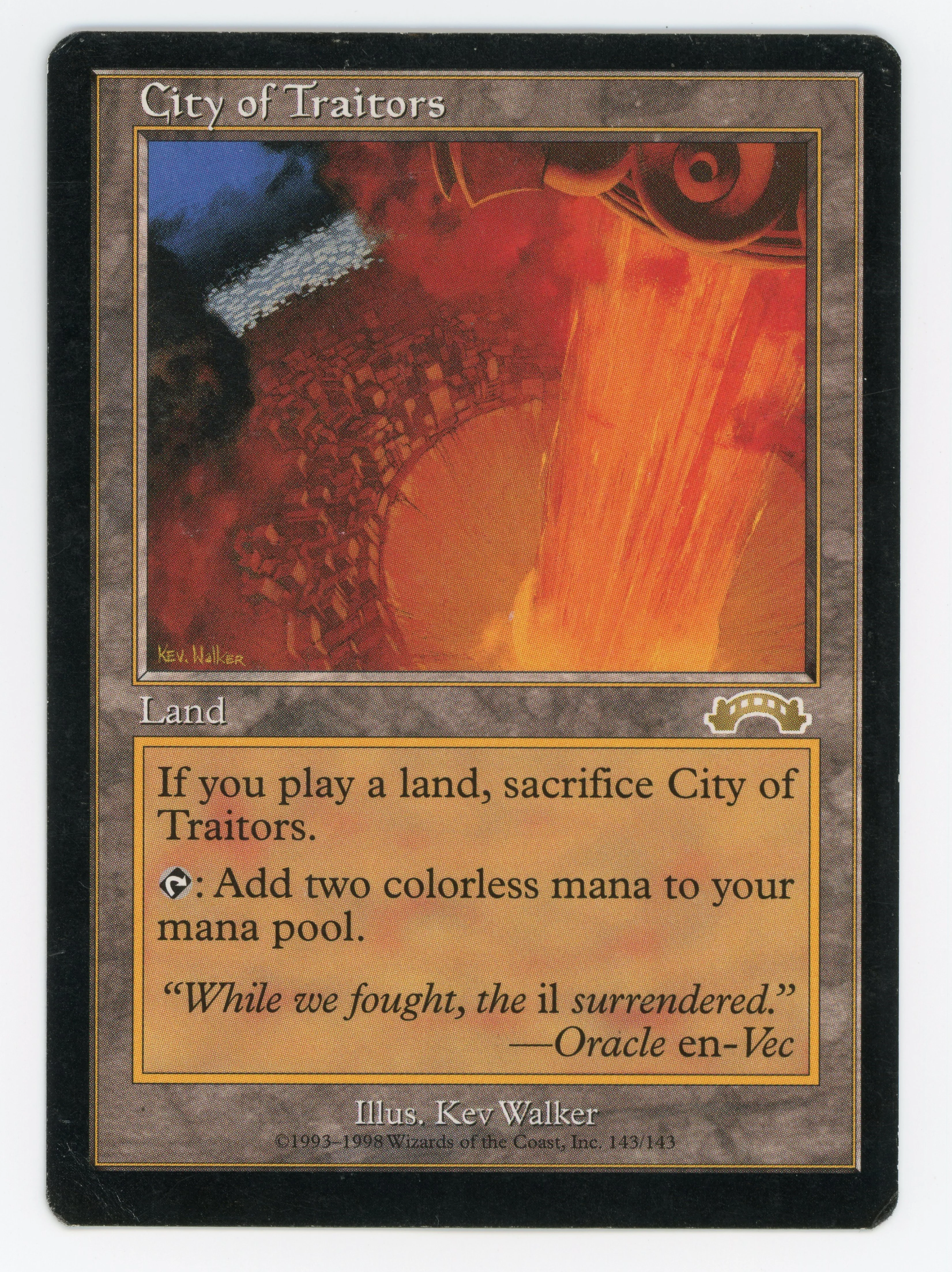 City of Traitors — Damaged — Scan 16012