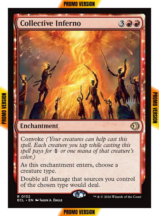 Collective Inferno [132p] [Promo Pack] [Lorwyn Eclipsed: Promos] [Non-Foil]