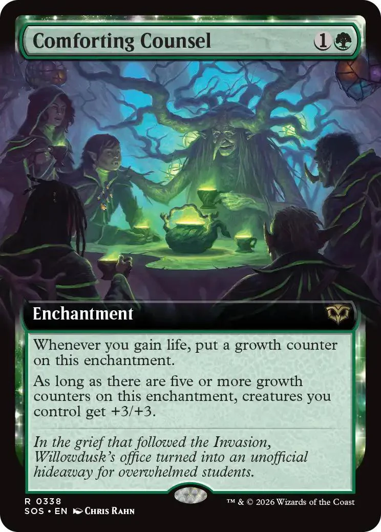 Comforting Counsel [338] [Extended Art] [Secrets of Strixhaven] [Non-Foil]