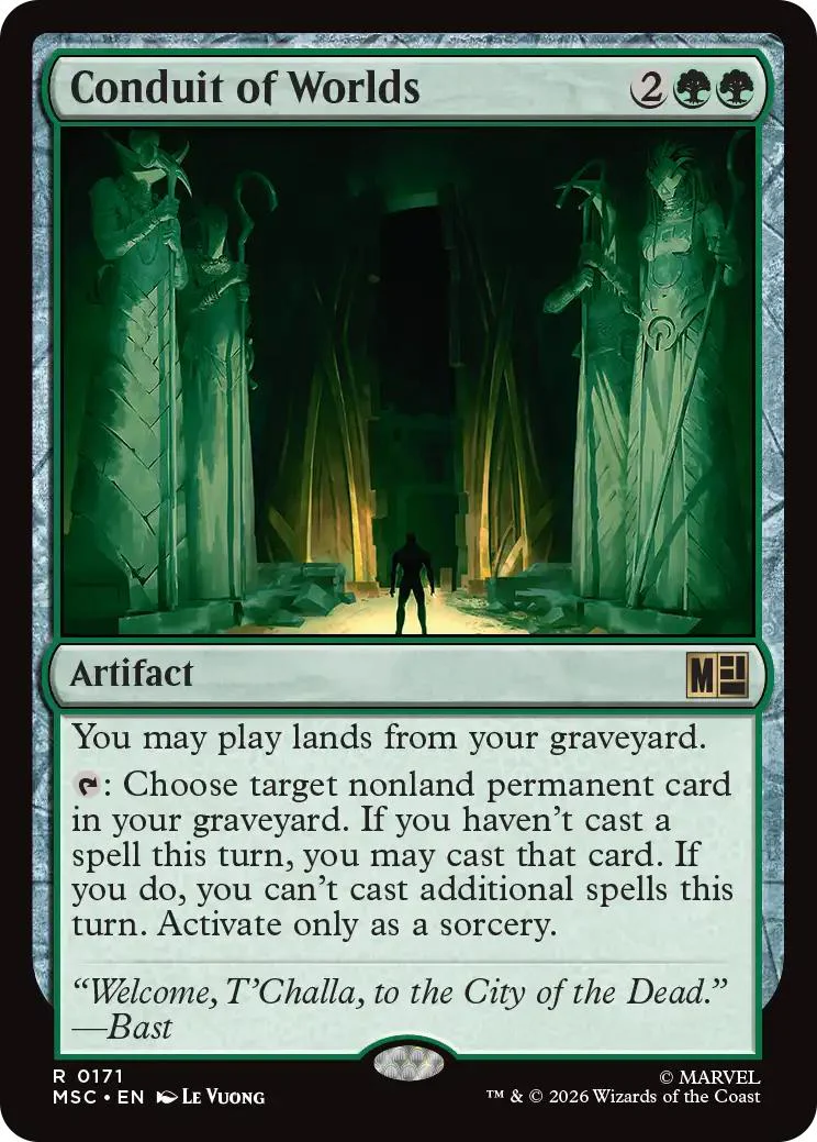 Conduit of Worlds [171] [Marvel Super Heroes: Commander] [Non-Foil]