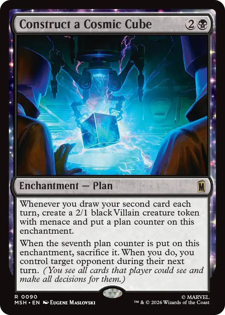 Construct a Cosmic Cube [90] [Marvel Super Heroes] [Non-Foil]
