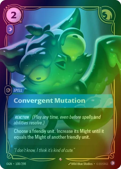 Convergent Mutation - 108/298 [Origins] [Foil]