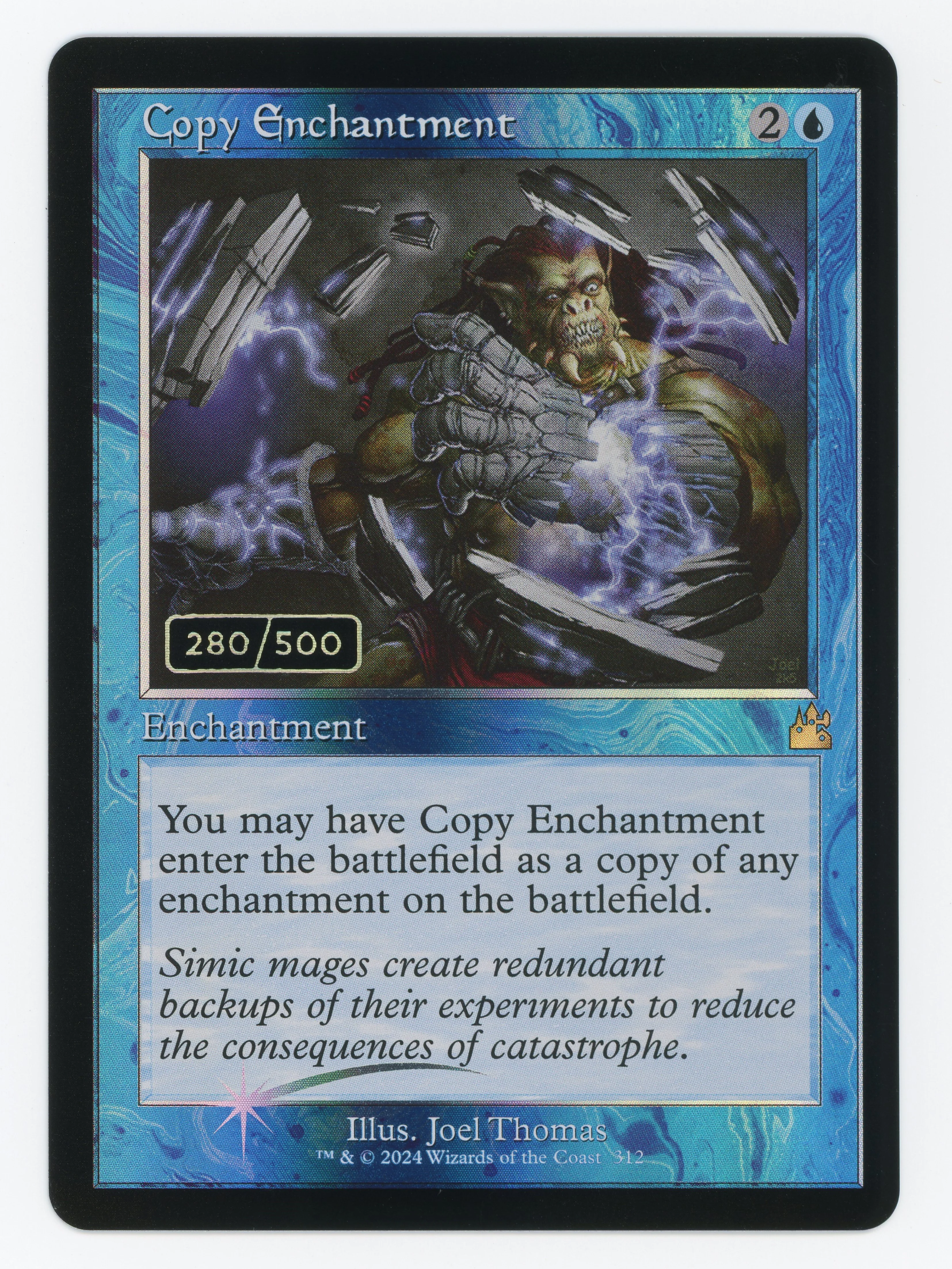 Copy Enchantment — Serial Numbered|280/500|Retro Frame|Foil — ID 16212