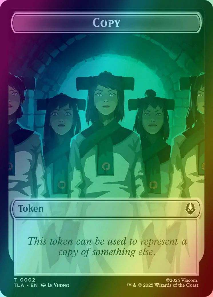 Copy Token (02) // Soldier Token (11) [Avatar: The Last Airbender: Tokens] [Foil]