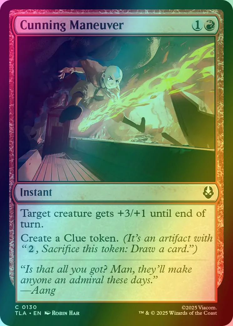 Cunning Maneuver [130] [Avatar: The Last Airbender] [Foil]
