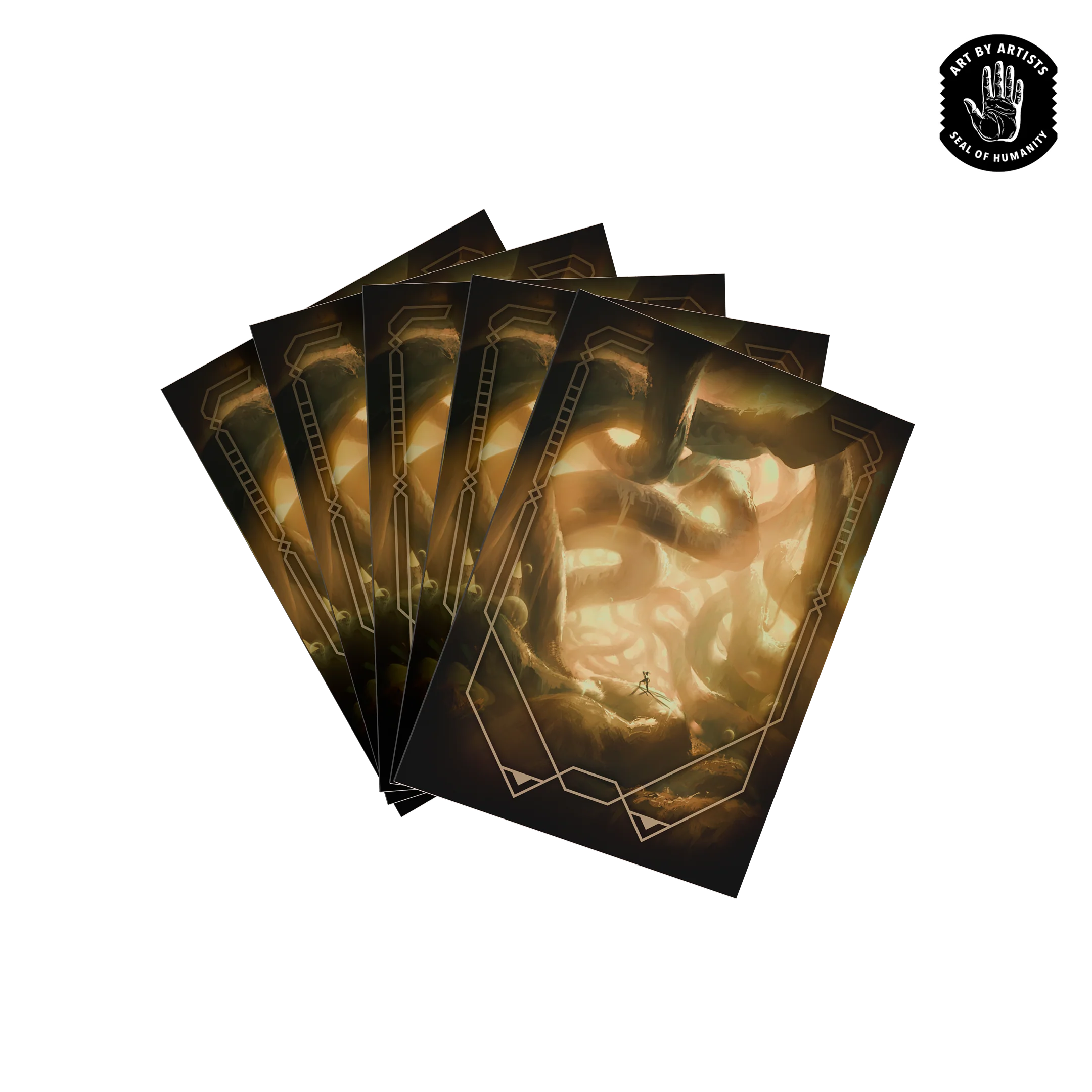Curator Masterwork Series Sleeves - Standard Size - 100ct - Sergio Chaves - Hallowed