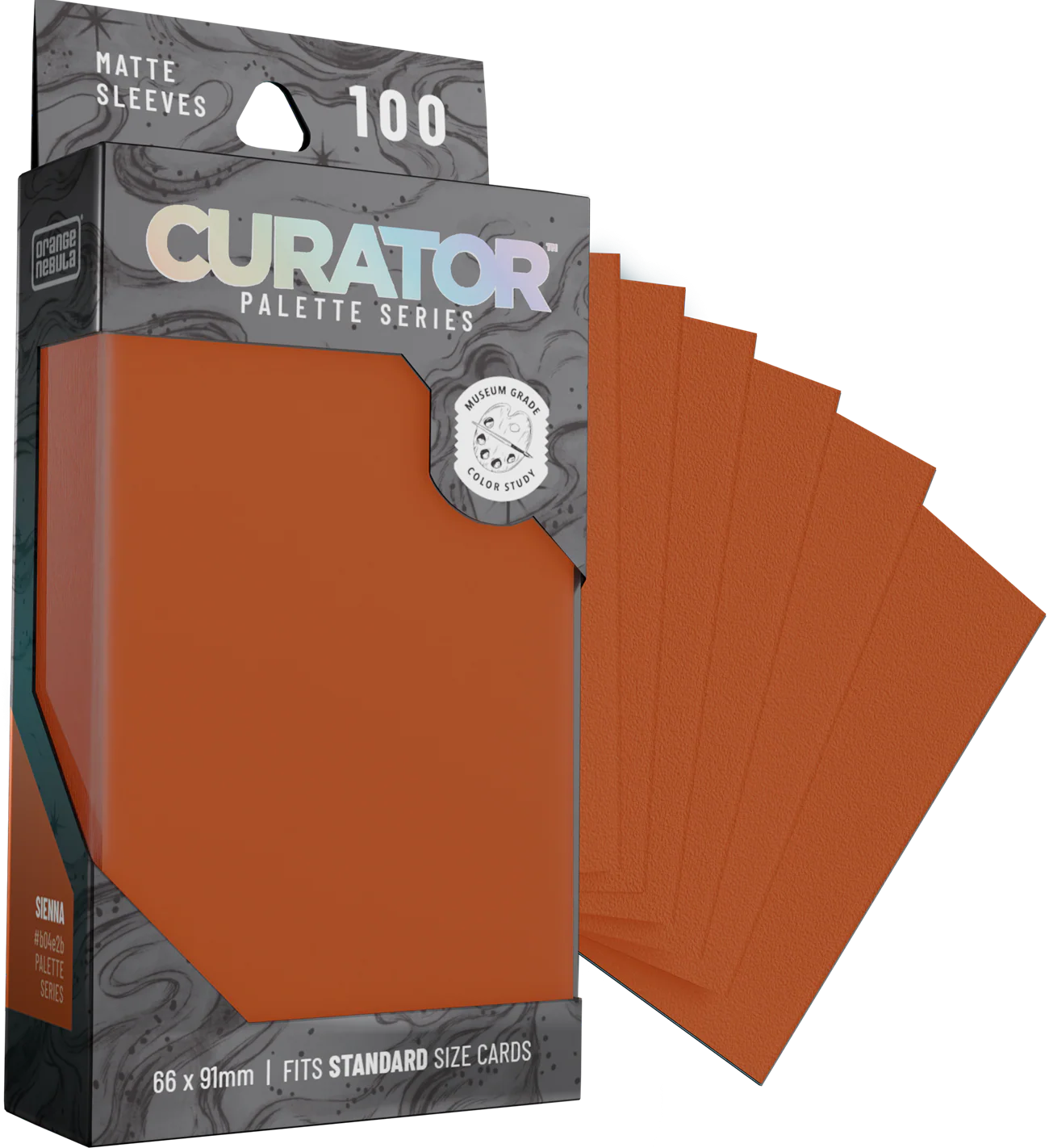 Curator Palette Series Sleeves - Standard Size - 100ct - Sienna