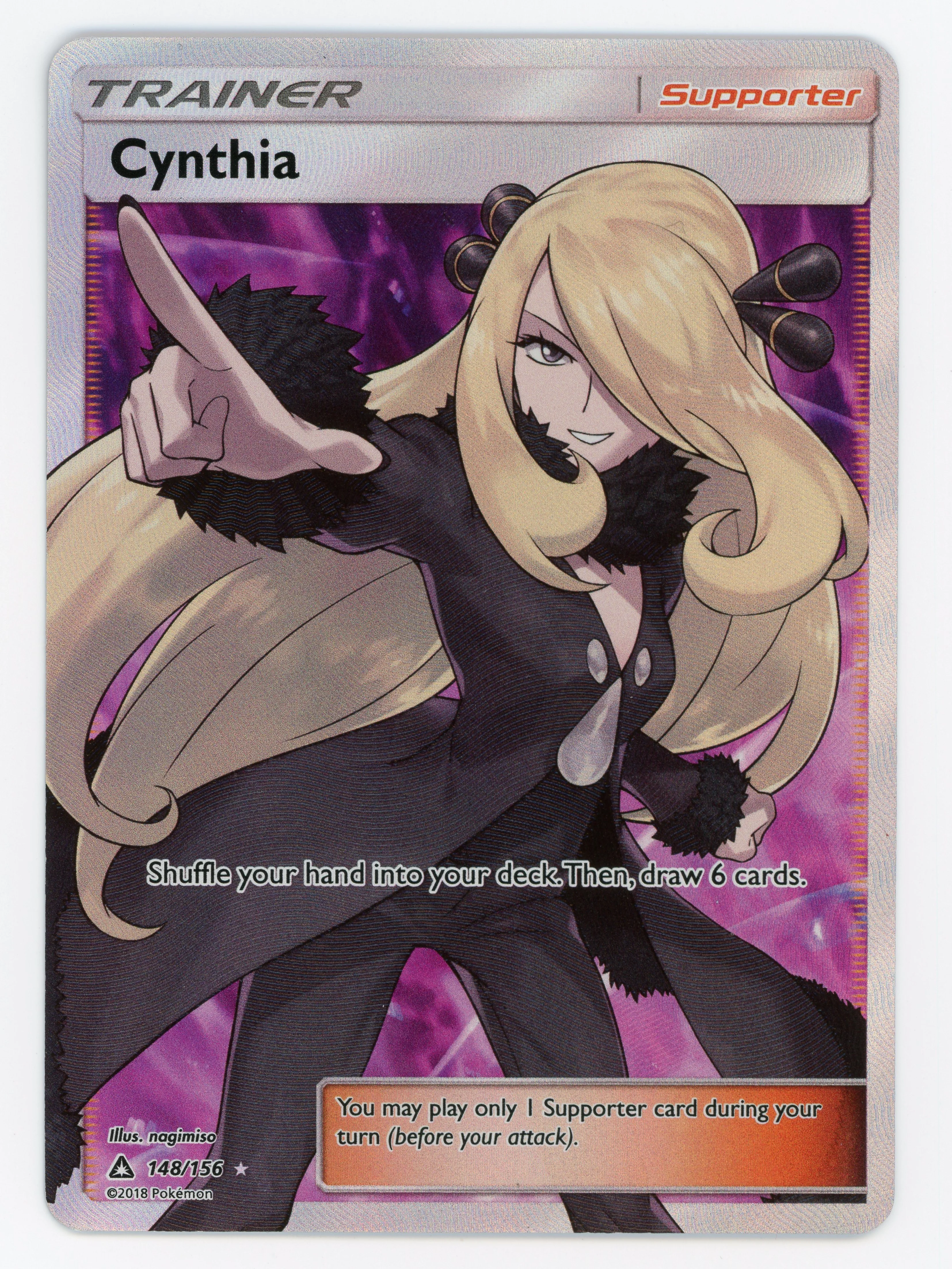 Cynthia - 148/156 - Rare Ultra - Ultra Rare - Scan 13942
