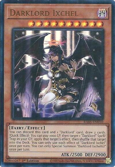 Darklord Ixchel - RA05-EN010 - Ultra Rare - 1st Edition