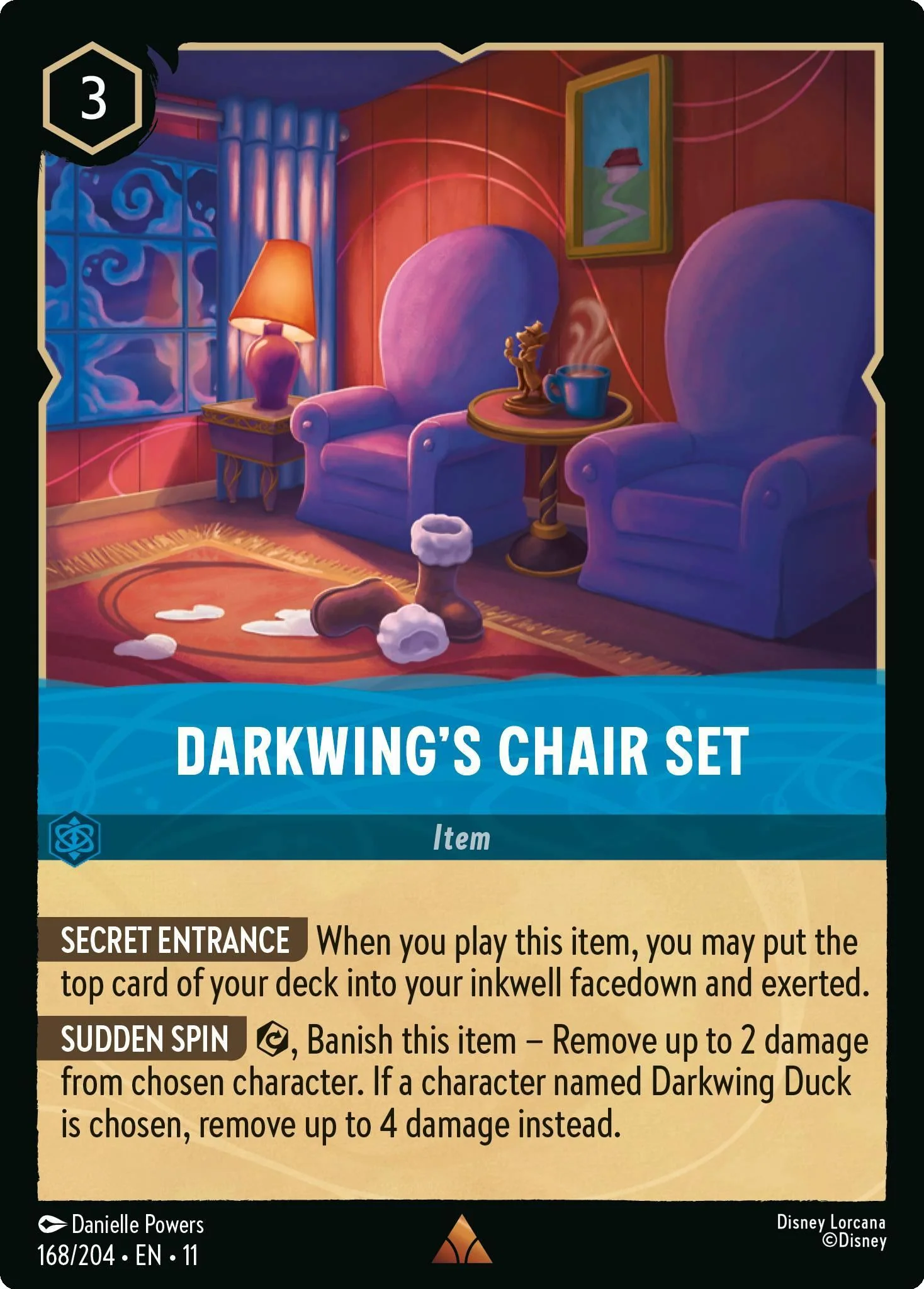 Darkwing's Chair Set - 168/204 [Winterspell] [Non-Foil]