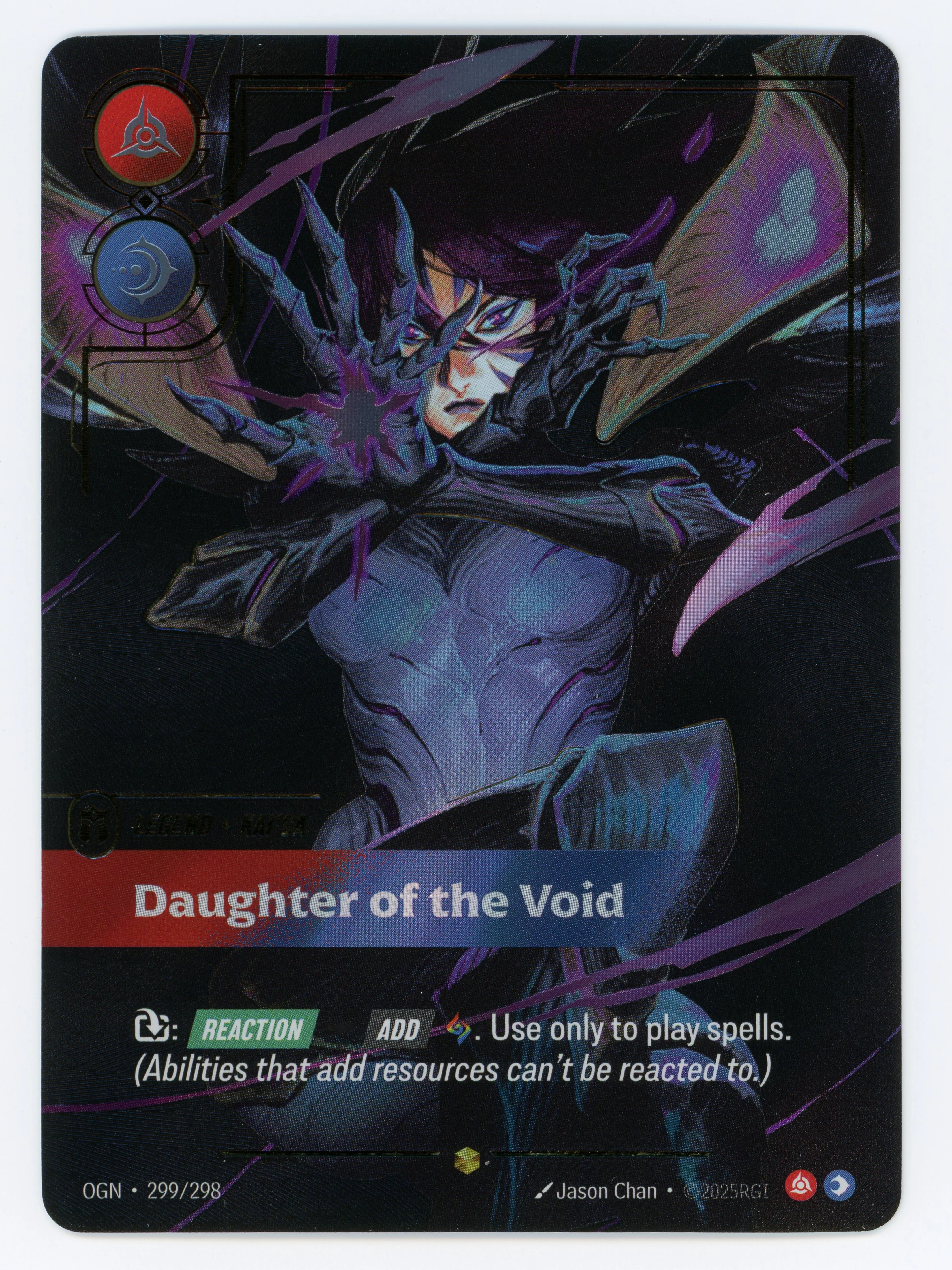 Daughter of the Void - Kai'Sa - Overnumbered - 299/298 - Foil - Scan 15818