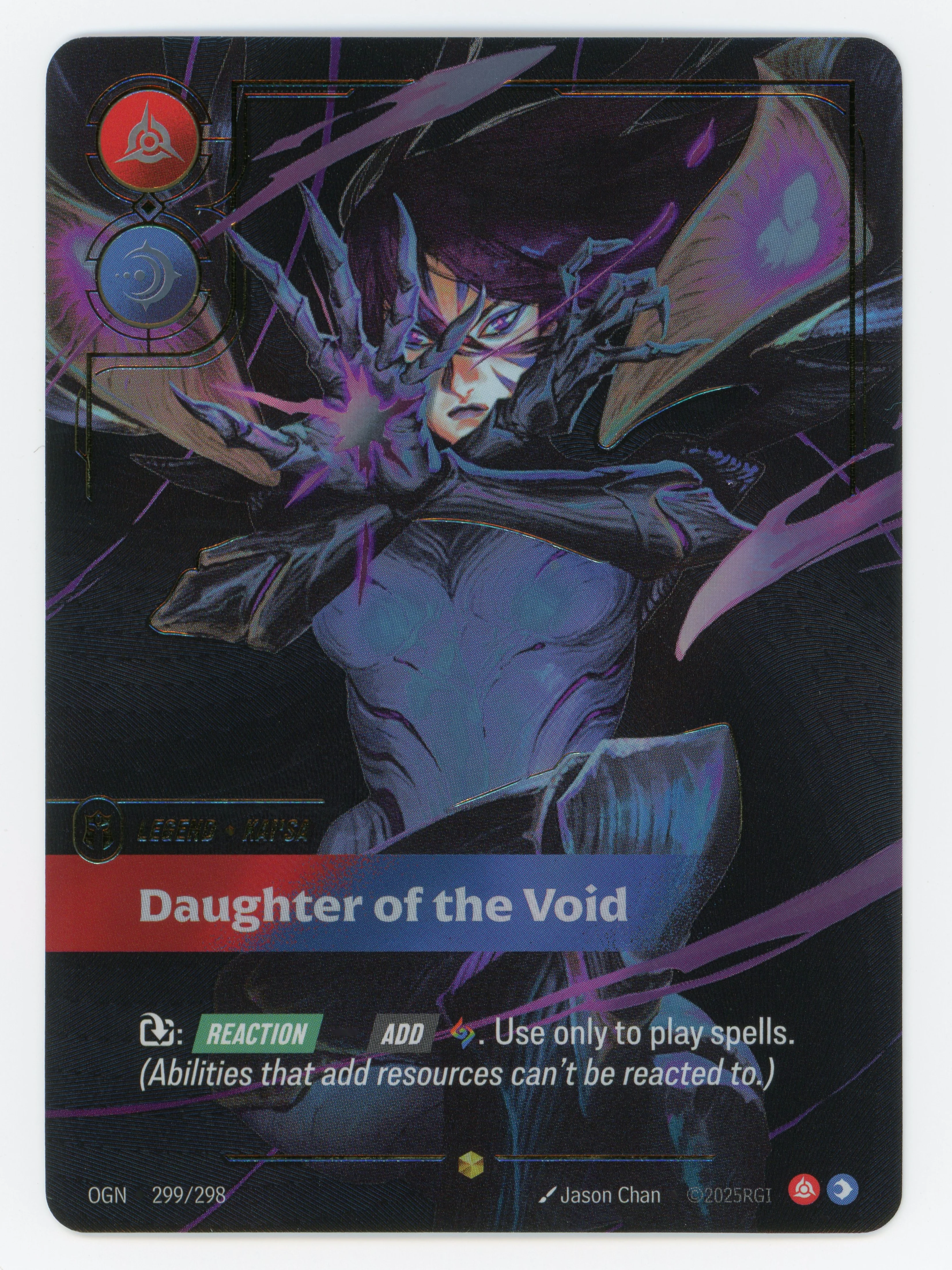 Daughter of the Void - Kai'Sa - Showcase - 299/298 - Foil - Scan 14695