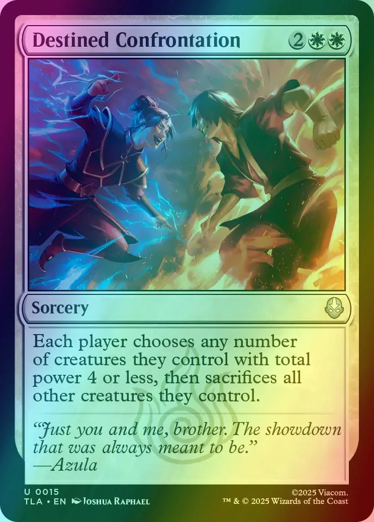 Destined Confrontation [15] [Avatar: The Last Airbender] [Foil]