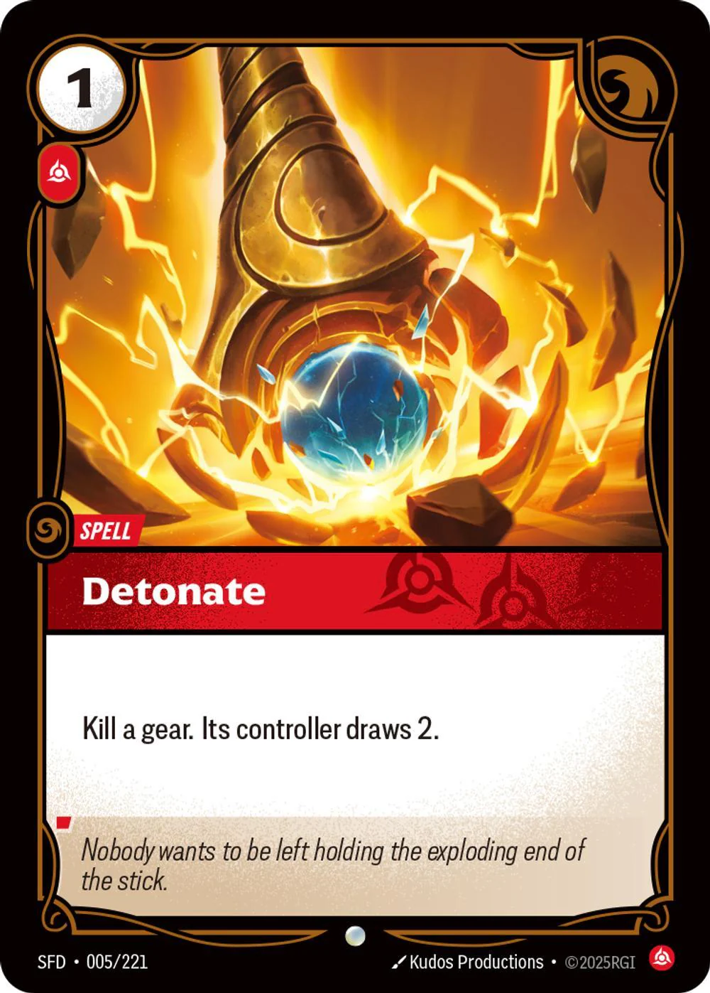 Detonate - 005/221 [Spiritforged] [Non-Foil]