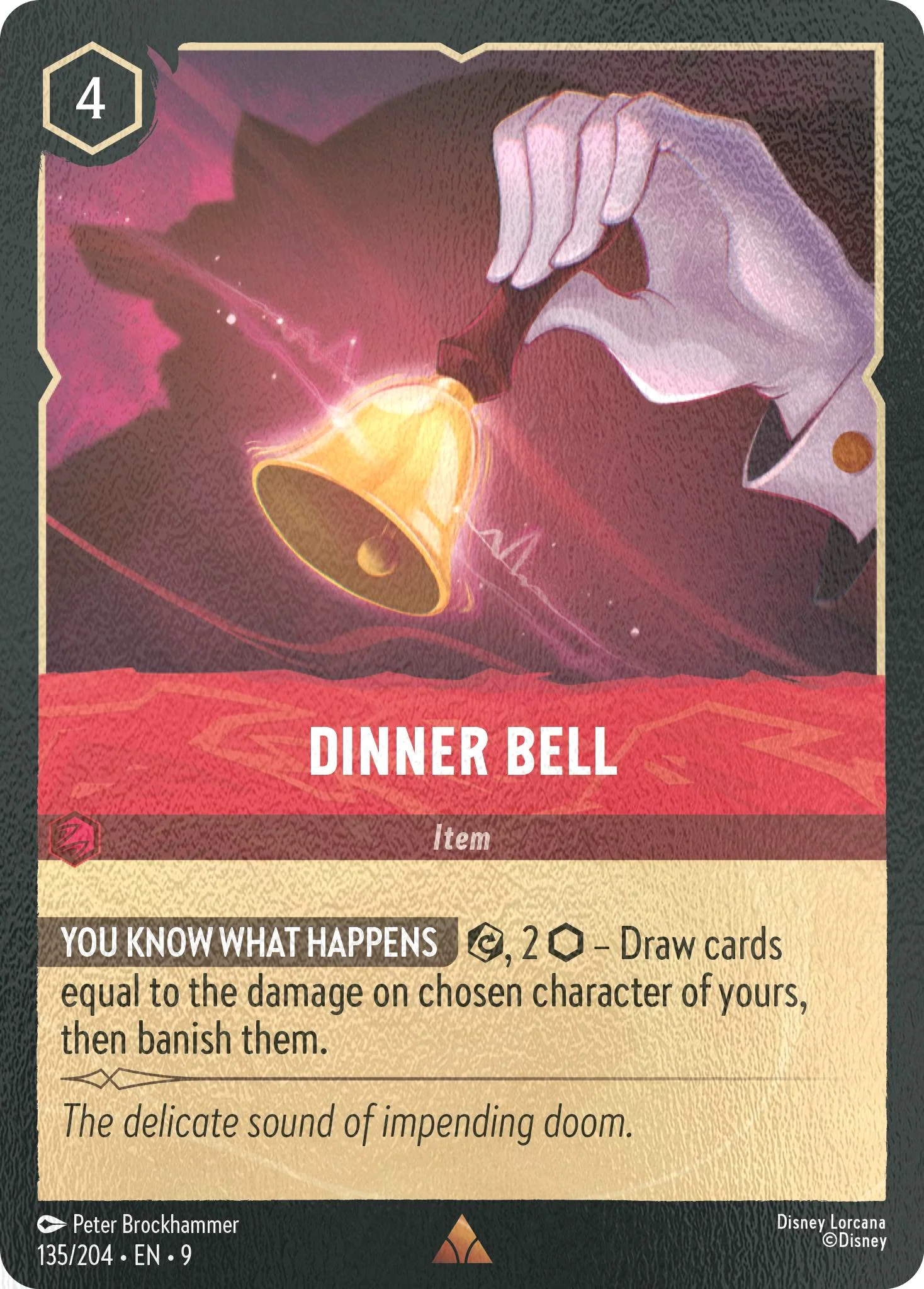 Dinner Bell - 135/204 [Fabled] [Cold Foil]