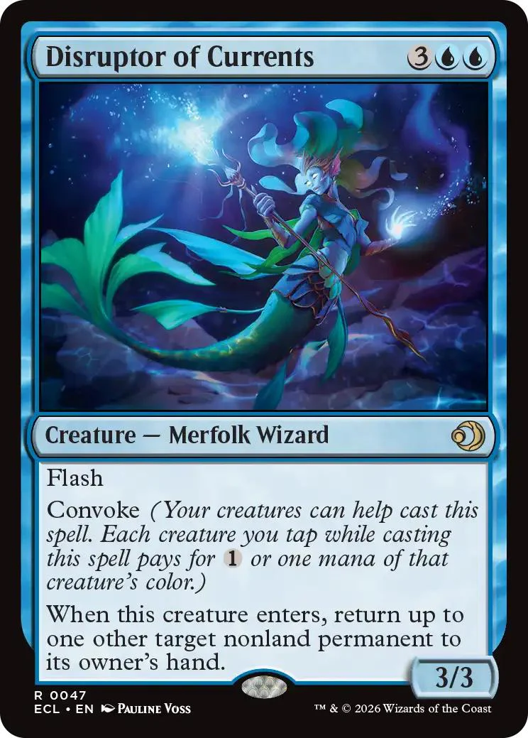 Disruptor of Currents [47] [Lorwyn Eclipsed] [Non-Foil]