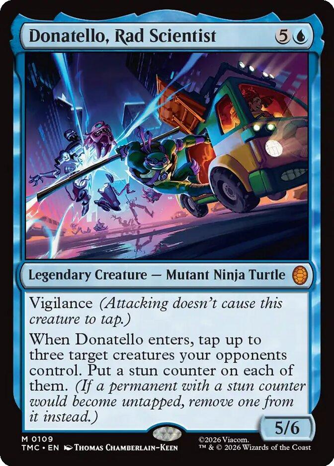 Donatello, Rad Scientist [109] [Team-Up] [Teenage Mutant Ninja Turtles Eternal] [Non-Foil]