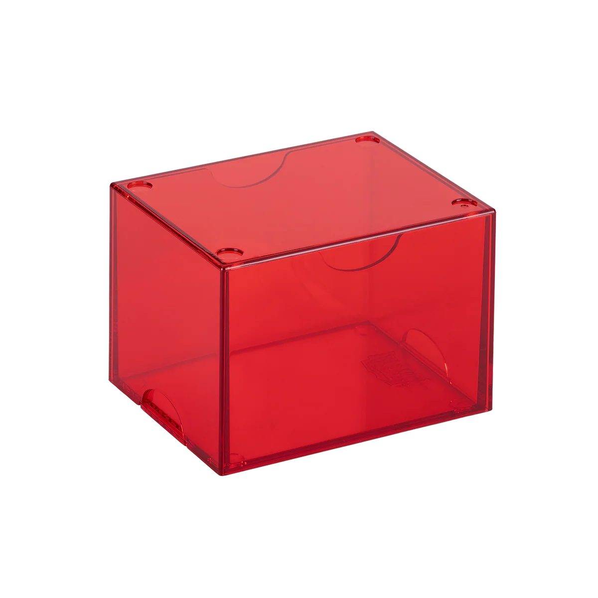 Dragon Shield Strongbox Deck Case - 100+ - Clear Red - Image 2