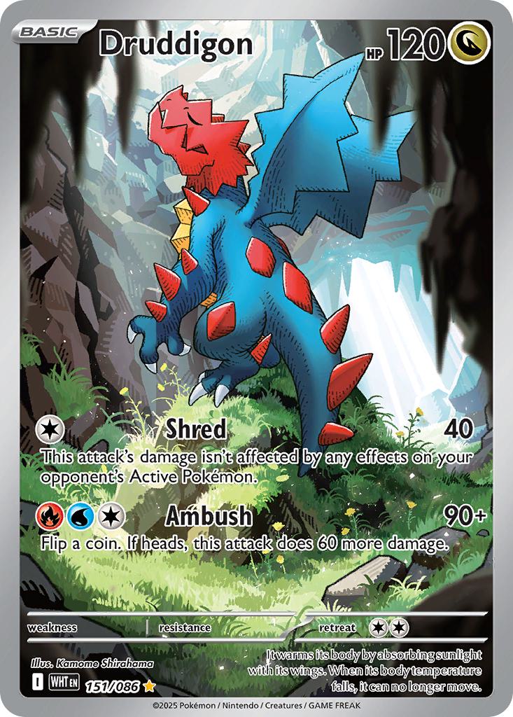 Druddigon - 151/086 - Illustration Rare [sv105w-151] [Ultra]