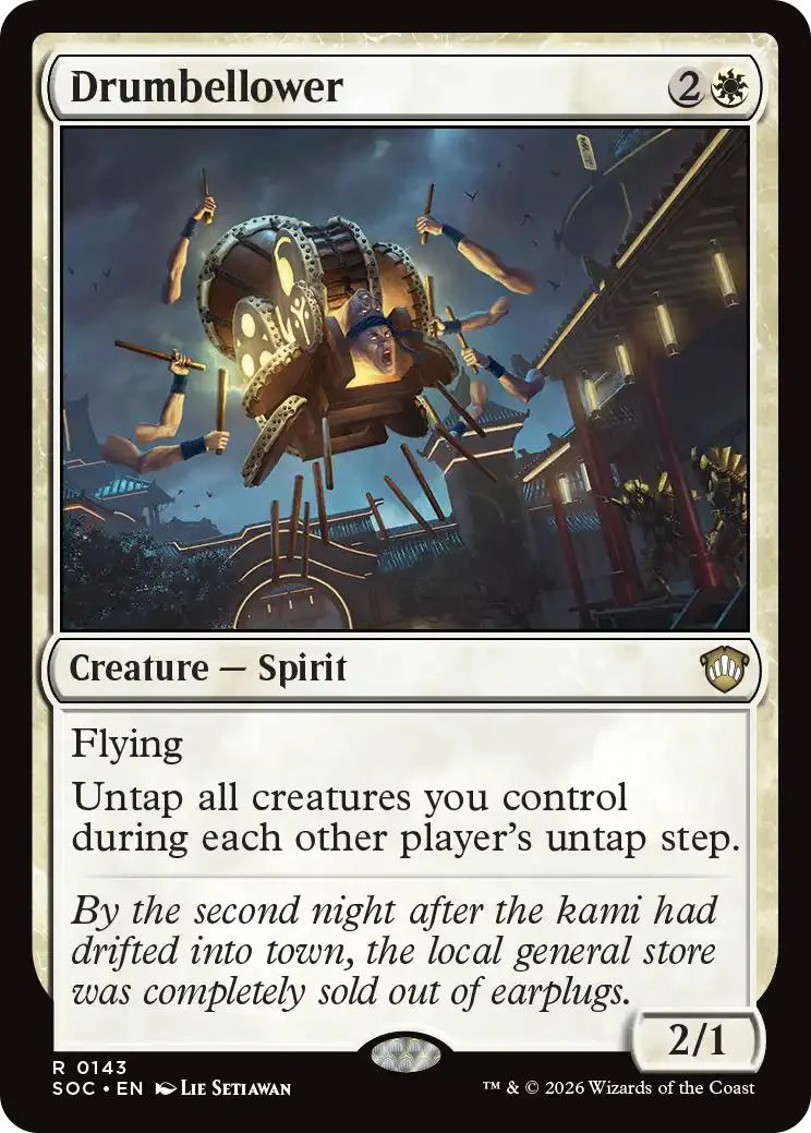 Drumbellower [143] [Secrets of Strixhaven: Commander] [Non-Foil]