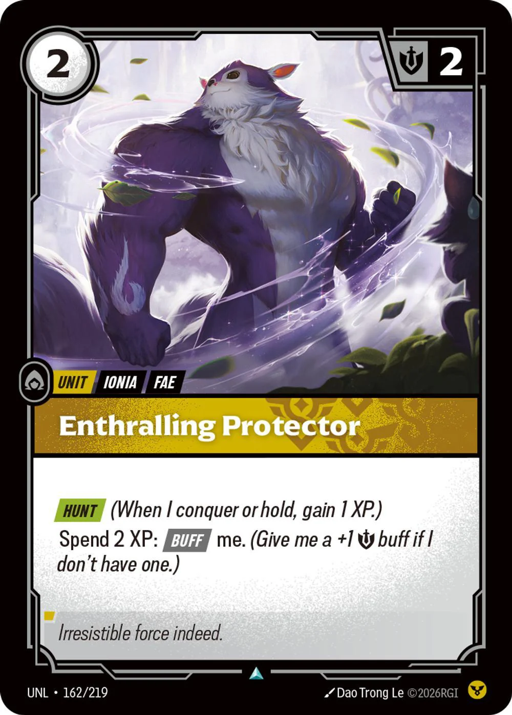 Enthralling Protector - 162/219 [Unleashed] [Non-Foil]