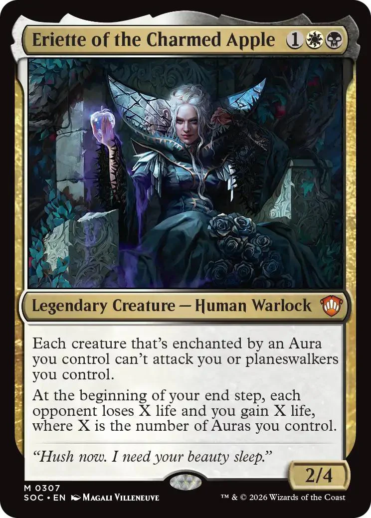 Eriette of the Charmed Apple [307] [Secrets of Strixhaven: Commander] [Non-Foil]