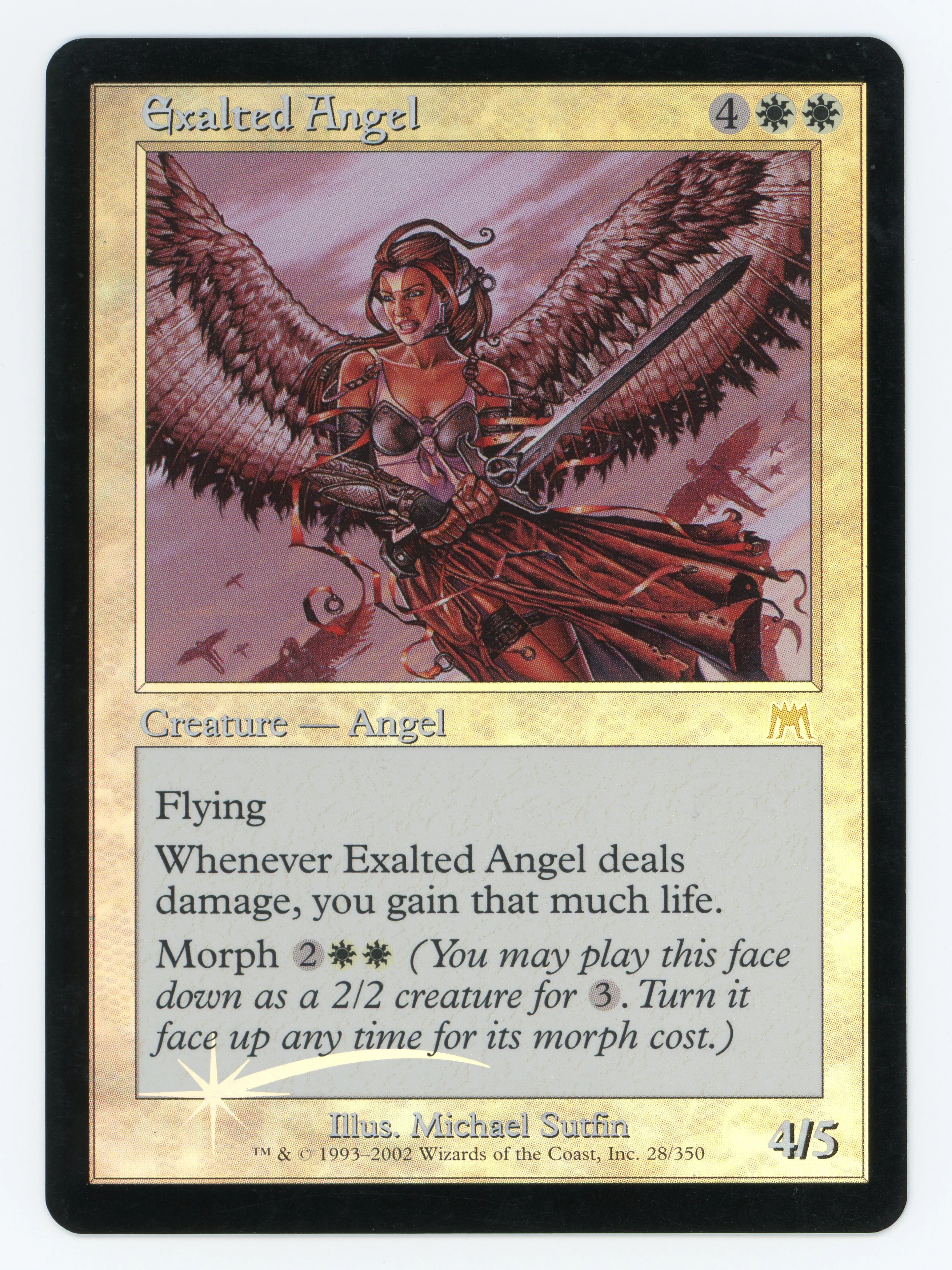 Exalted Angel — Foil — Scan 15981