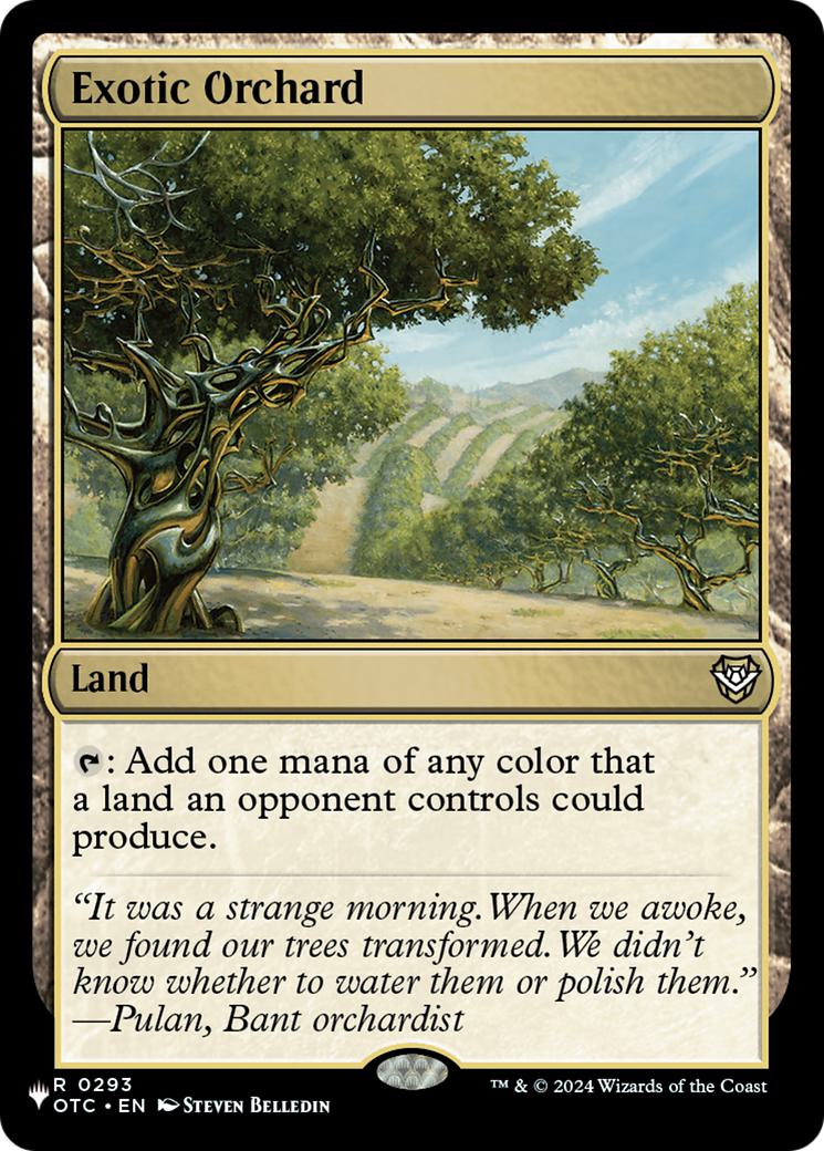 Exotic Orchard [OTC-293] [The List] [Non-Foil]